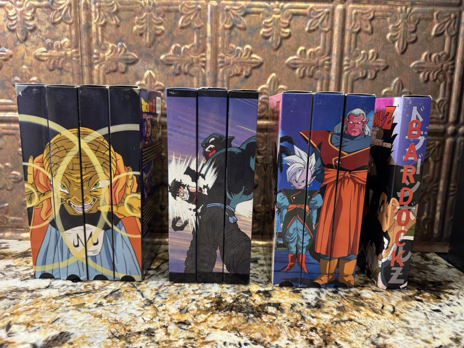 DRAGON BALL Z DBZ VHS VIDEOS [MIXED LOT OF 11 VIDEOS] TAPES & BOXES EXC COND