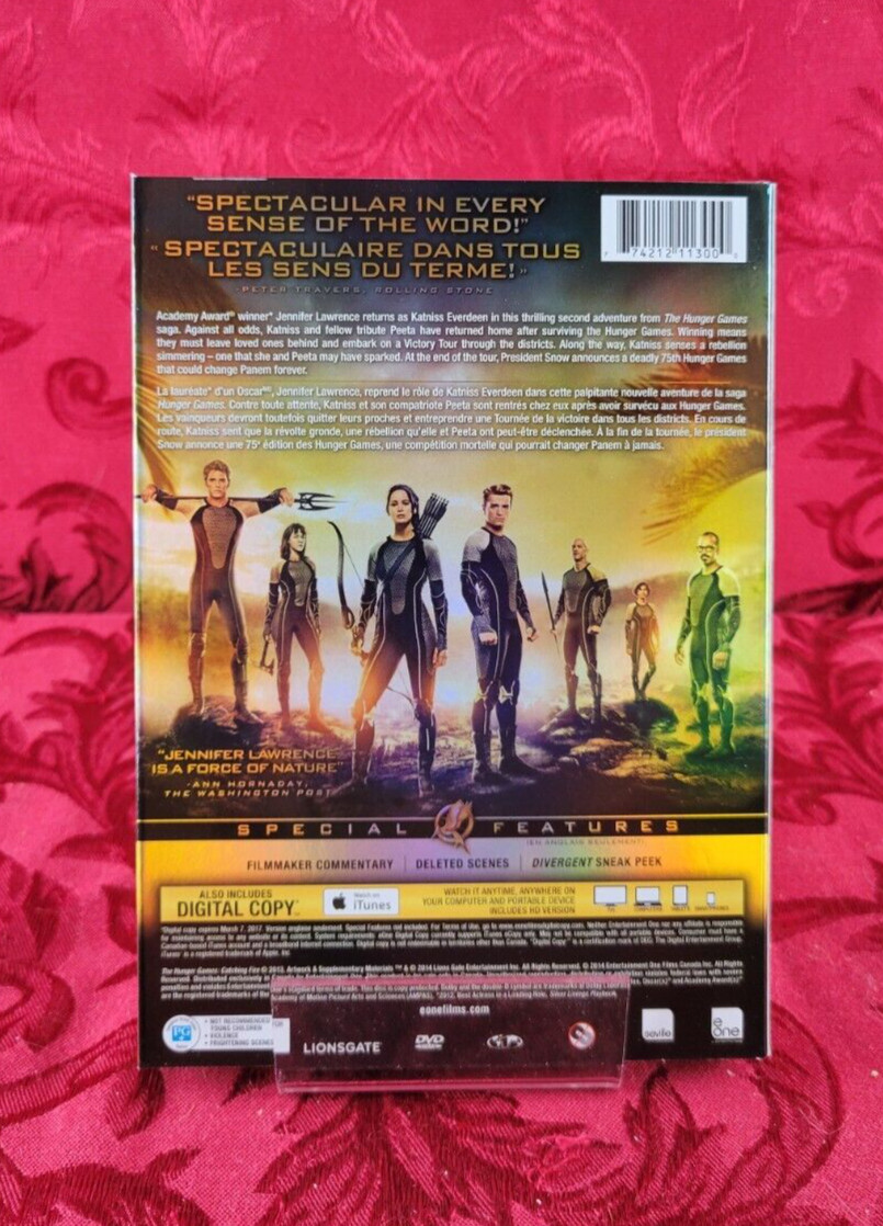 THE HUNGER GAMES:CATCHING FIRE (2014) Francis Lawrence, Jennifer Lawrence
