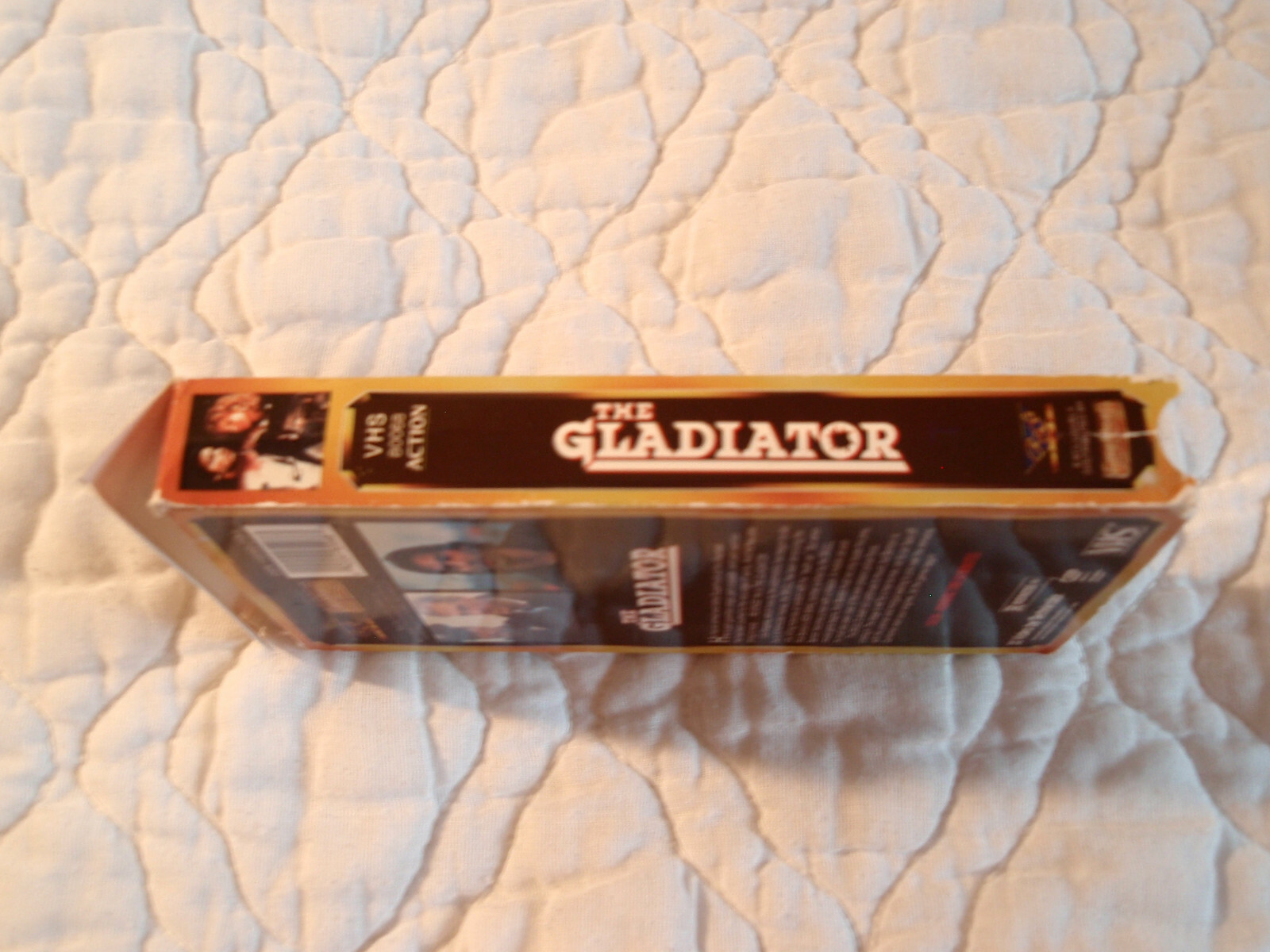THE GLADIATOR VHS KEN WAHL ROBERT CULP NANCY ALLEN ABEL FERRARA VIGILANTE TRUCK