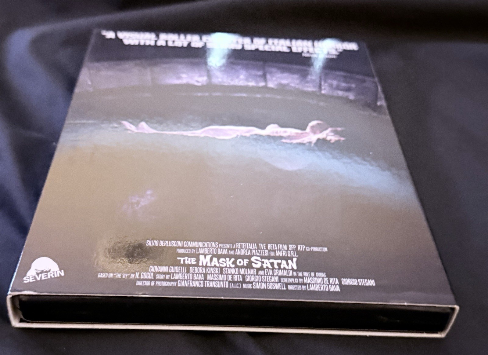 THE MASK OF SATAN Blu-ray W/SLIPCOVER Lamberto Bava Mint Free shipping !