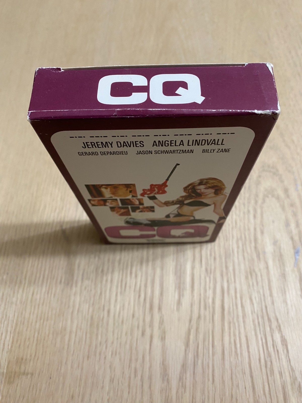 CQ (VHS, 2002) Jeremy Davies Angela Lindvall Sci-Fi Thriller B Movie Cult Film