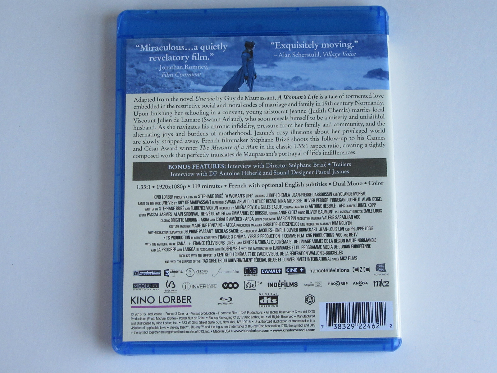 A WOMAN’S LIFE (Blu-ray) Stephane Brize, Yolande Moreau, Jean-Pierre Darroussin
