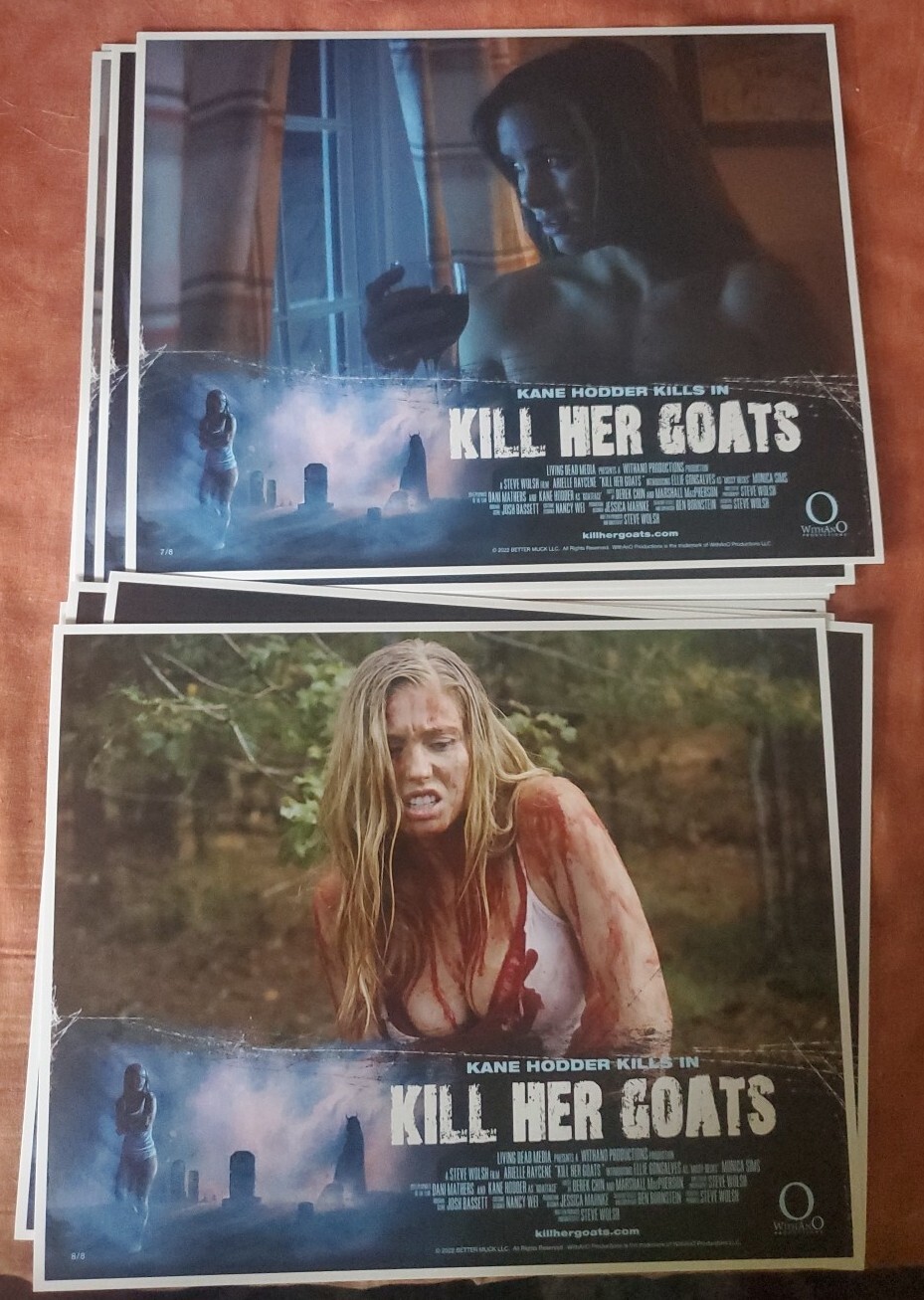 Kill Her Goats Bundle Bluray Original Motion Picture Soundtrack Vinyl Promo Item