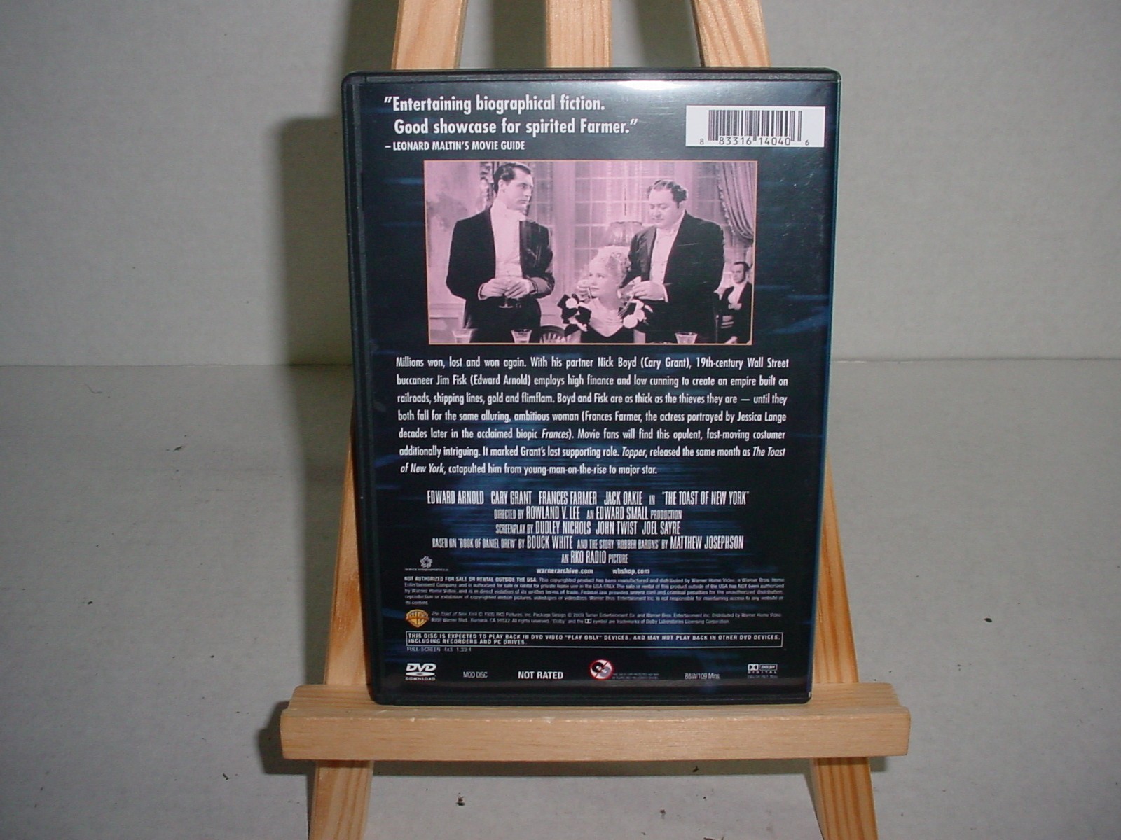 The Toast of New York DVD