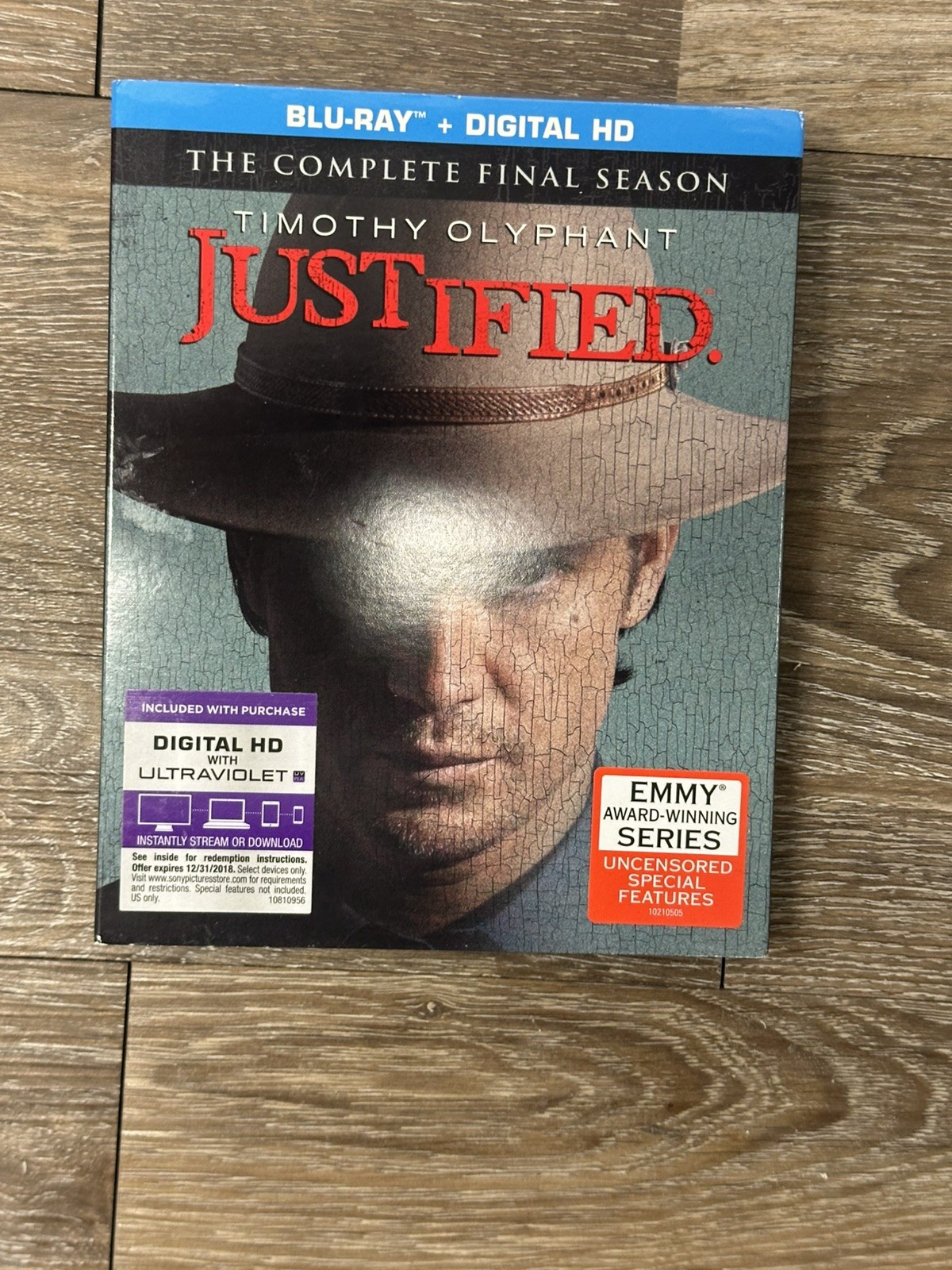 Justified: The Complete Final Season [Blu-ray + UltraViolet] Series w/Slipcover