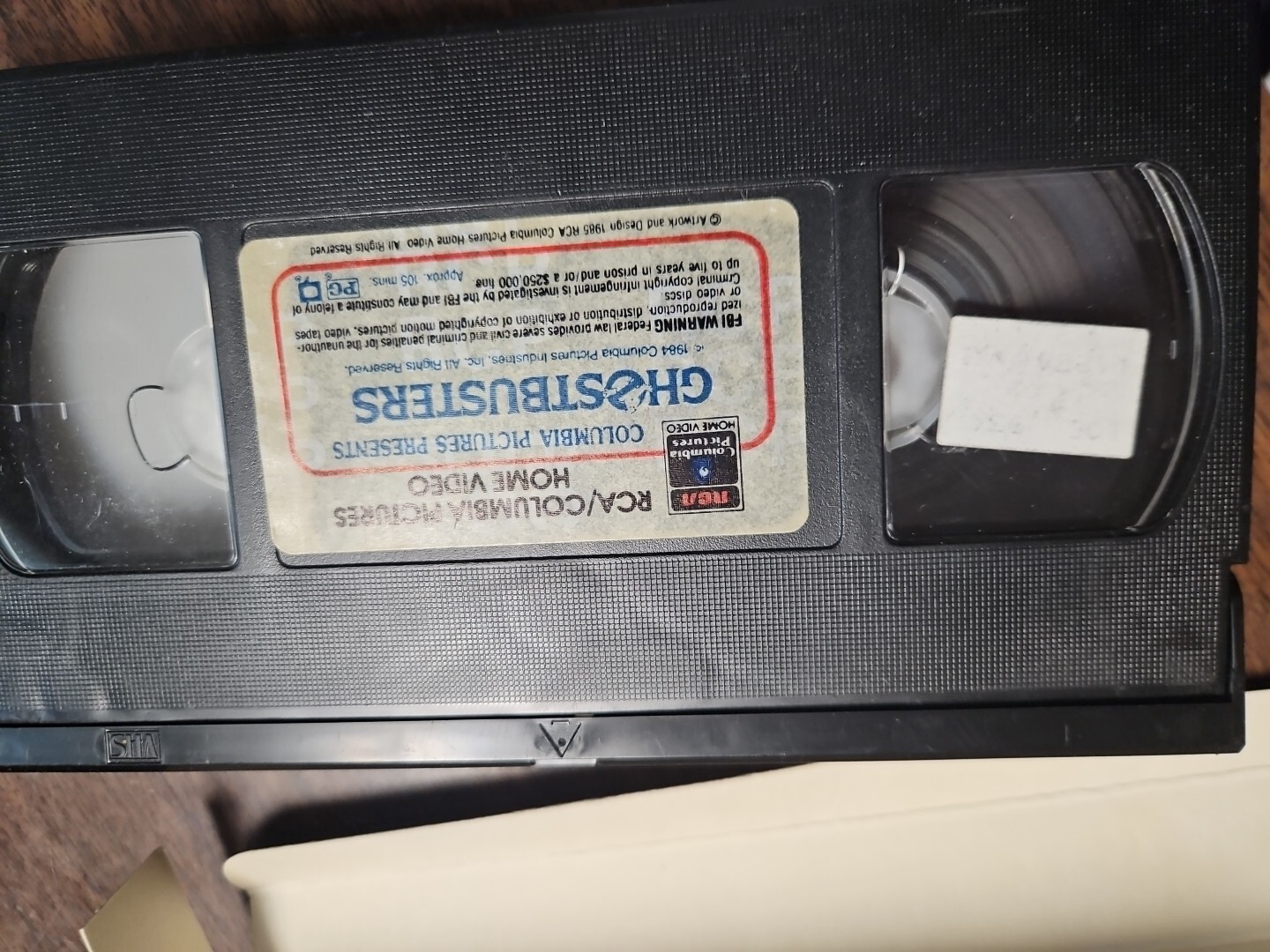 Ghostbusters (VHS, 1985, Slipsleeve)