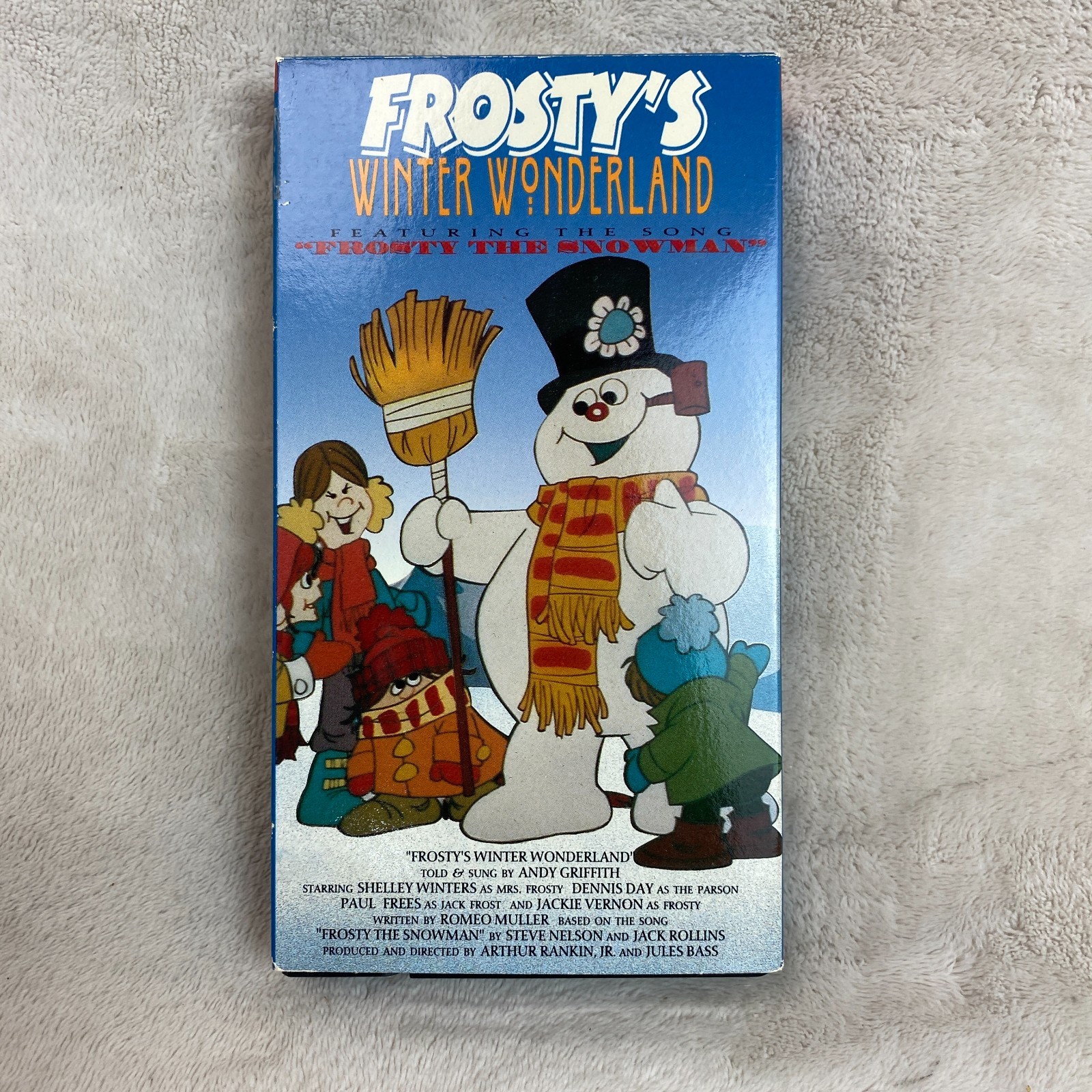 Frosty’s Winter Wonderland 1976 Jackie Vernon June Foray Animation Family VHS
