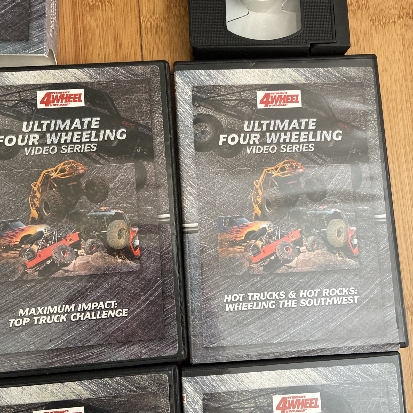 Petersen’s Ultimate Four Wheeling Video Series Lot 14 DVDs + VHS 4Wheel Off Road