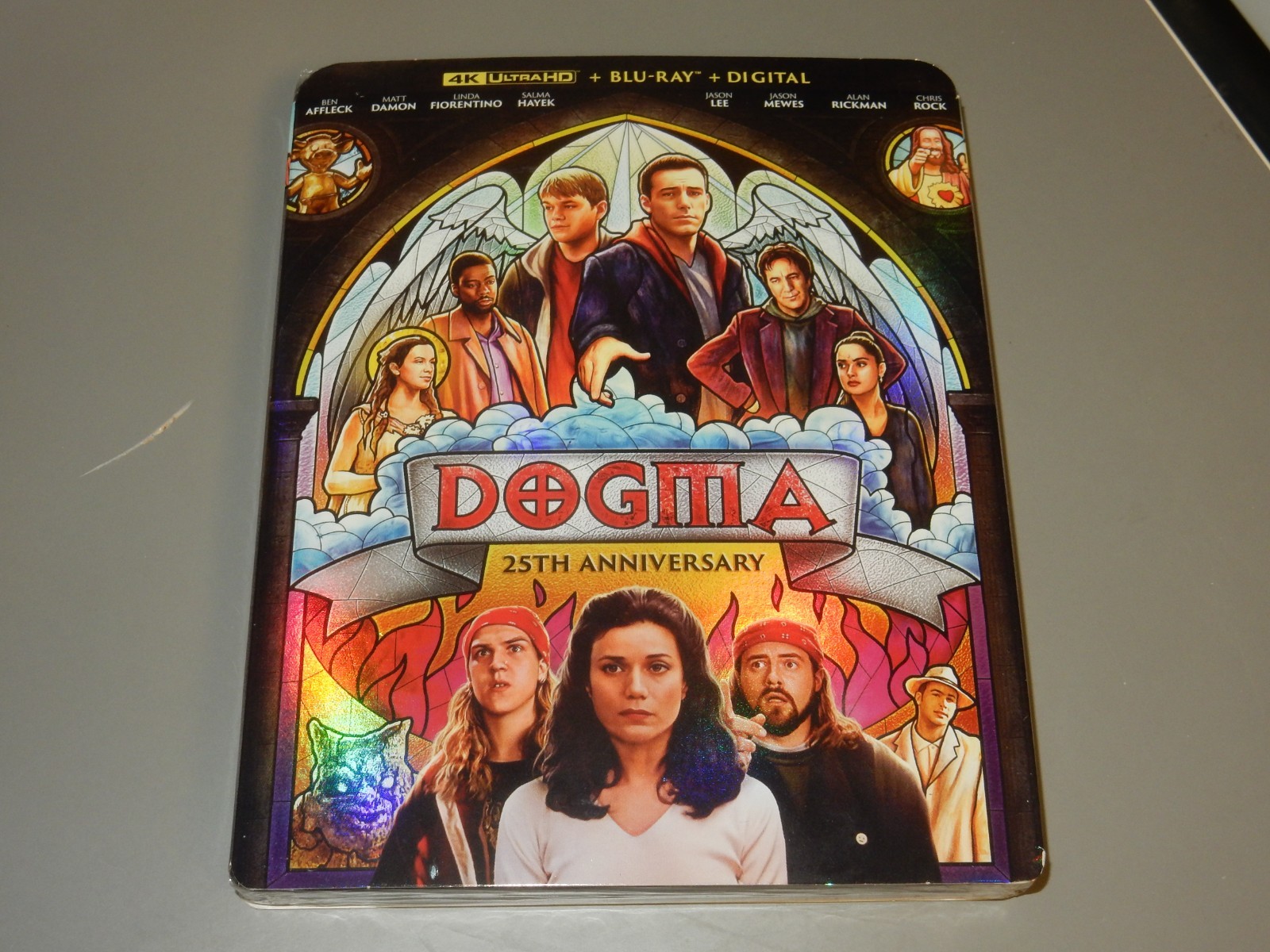 BRAND NEW *DOGMA* 25TH ANNIVERSARY CULT CLASSIC 4K ULTRA HD BLU-RAY W/SLIPCOVER