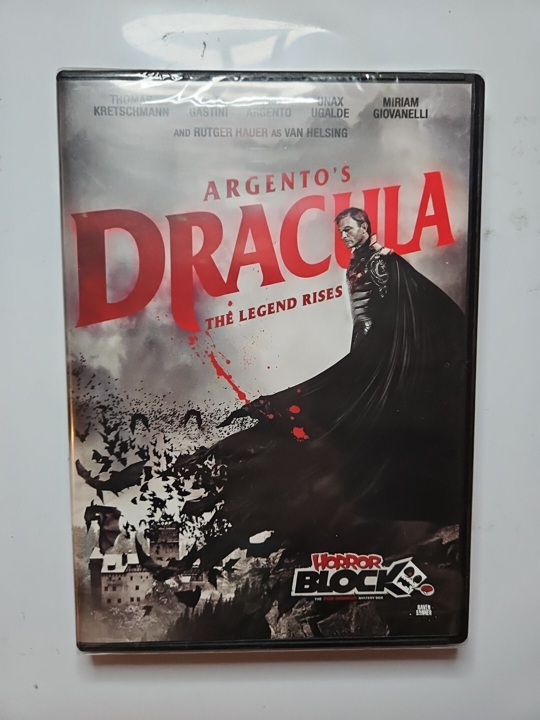 NEW SEALED Argento’s DRACULA The Legend Rises, Horror block Exclusive