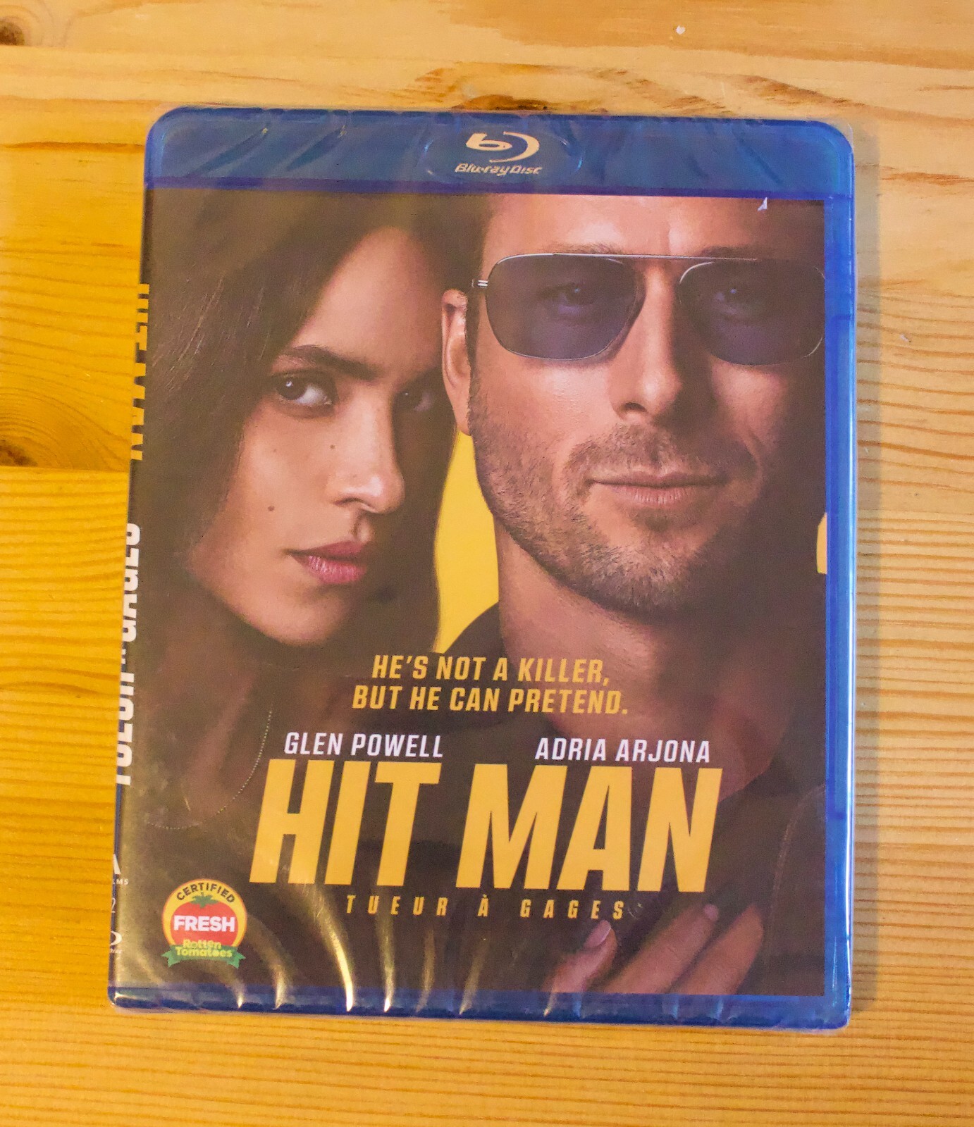 Hit Man Blu-ray VVS Films Glen Powell Richard Linklater Brand New
