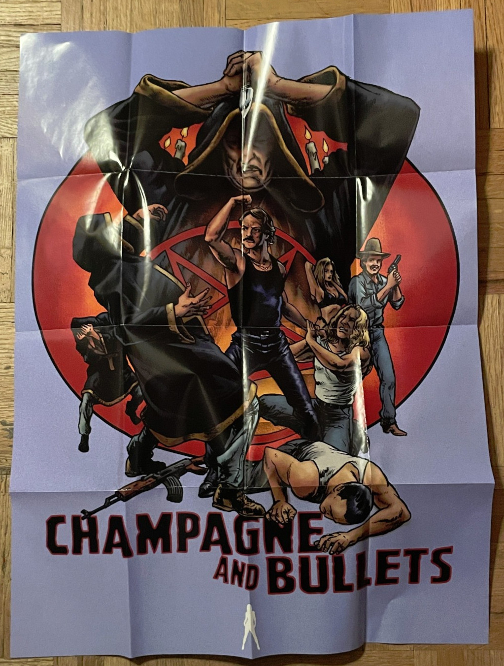 USED GREAT Champagne and Bullets Blu Ray Vinegar Syndrome John De Hart