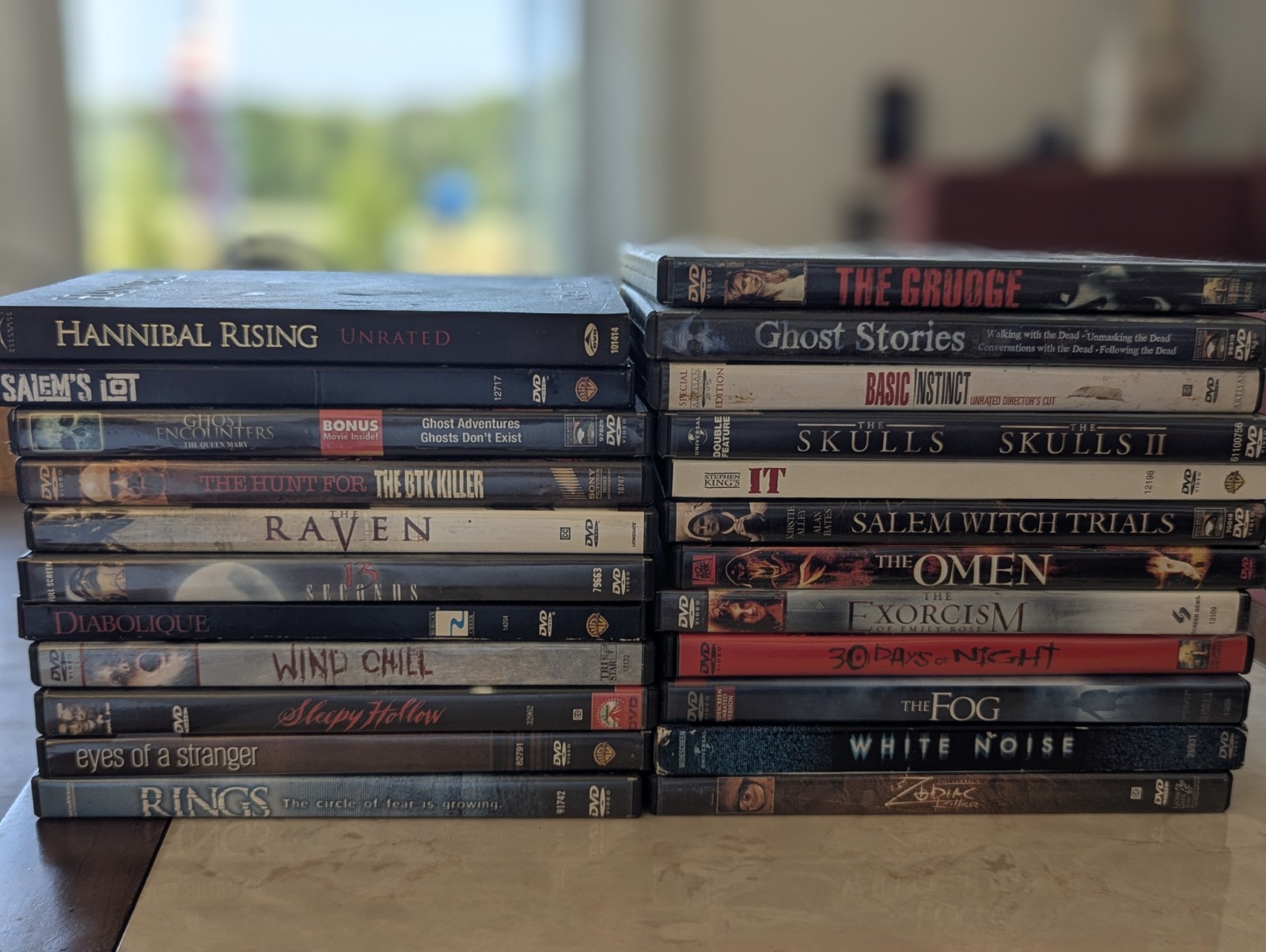23-Disc Horror, Supernatural & Thriller DVD Collection – Great Mix of Horror…