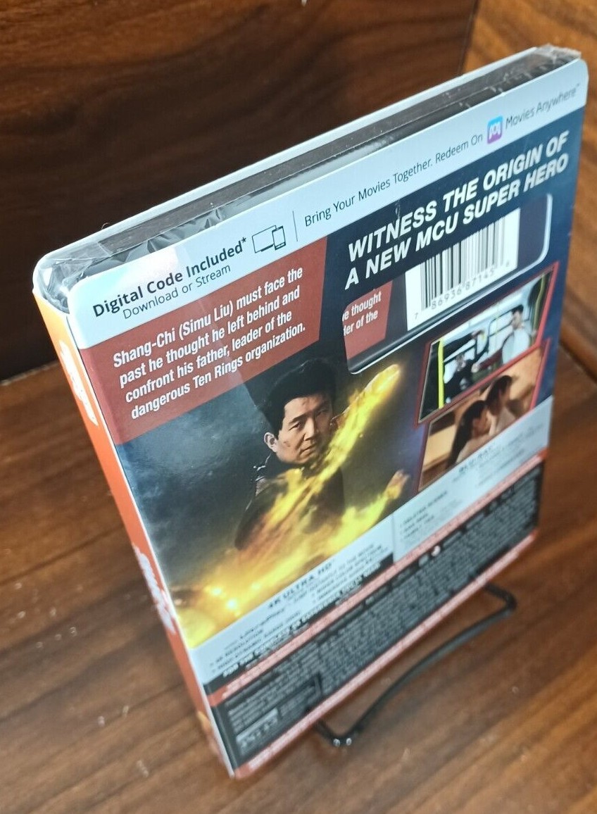 Shang-Chi and the Legend of the Ten Rings (4K+Blu-ray-No Digital)-Free Shipping
