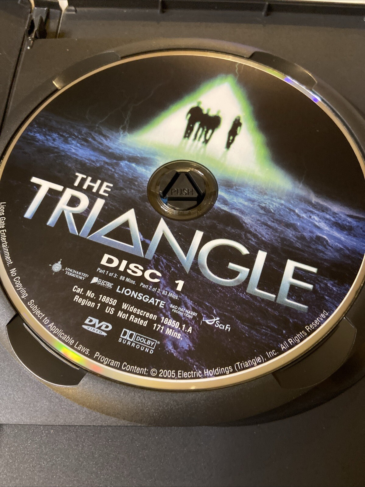 The Triangle Dvd Mystery Catherine Bell Sam Neill Eric Stoltz Lisa Brenner
