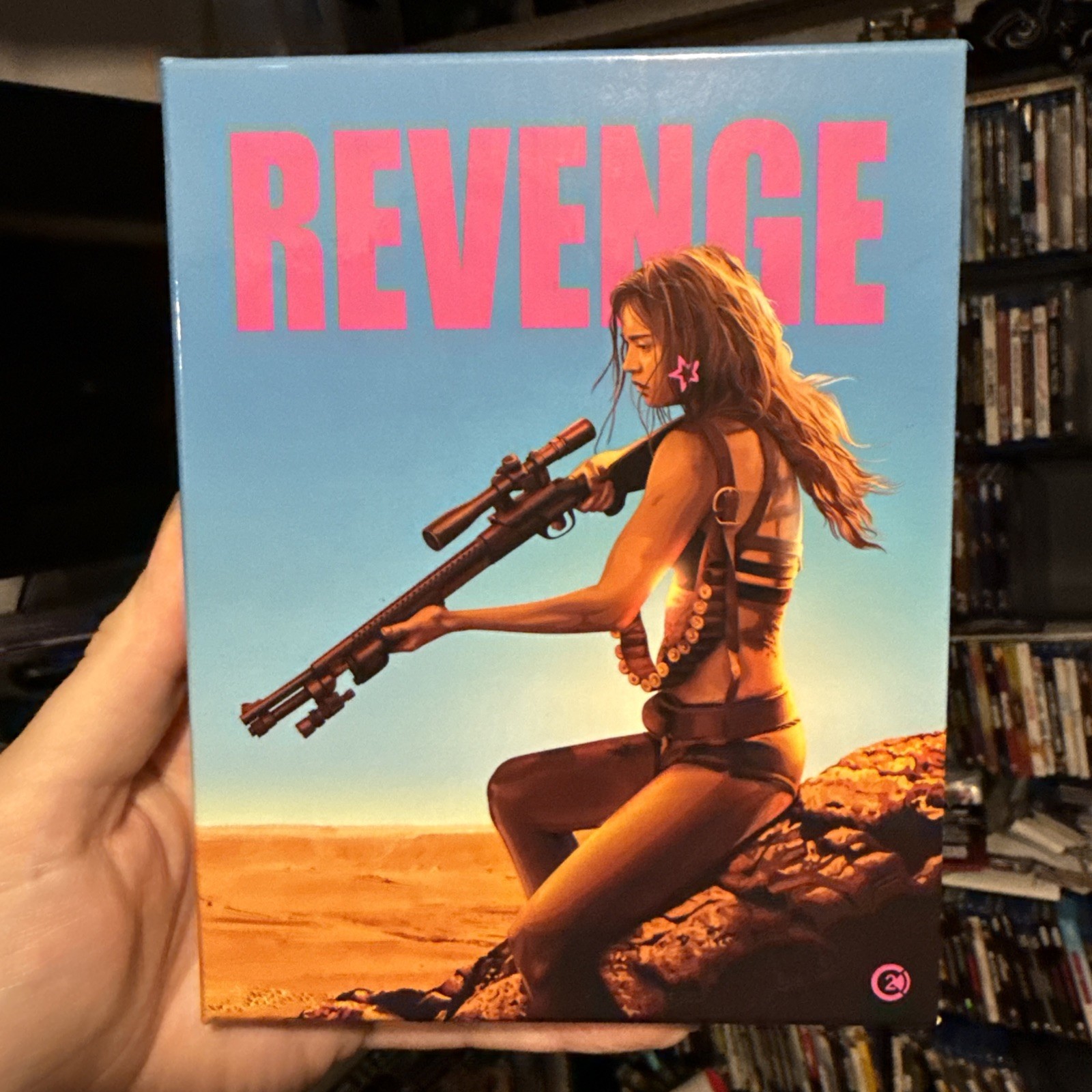 REVENGE 2017 Blu-ray SECOND SIGHT IMPORT Limited Edition Box RARE OOP *USED*