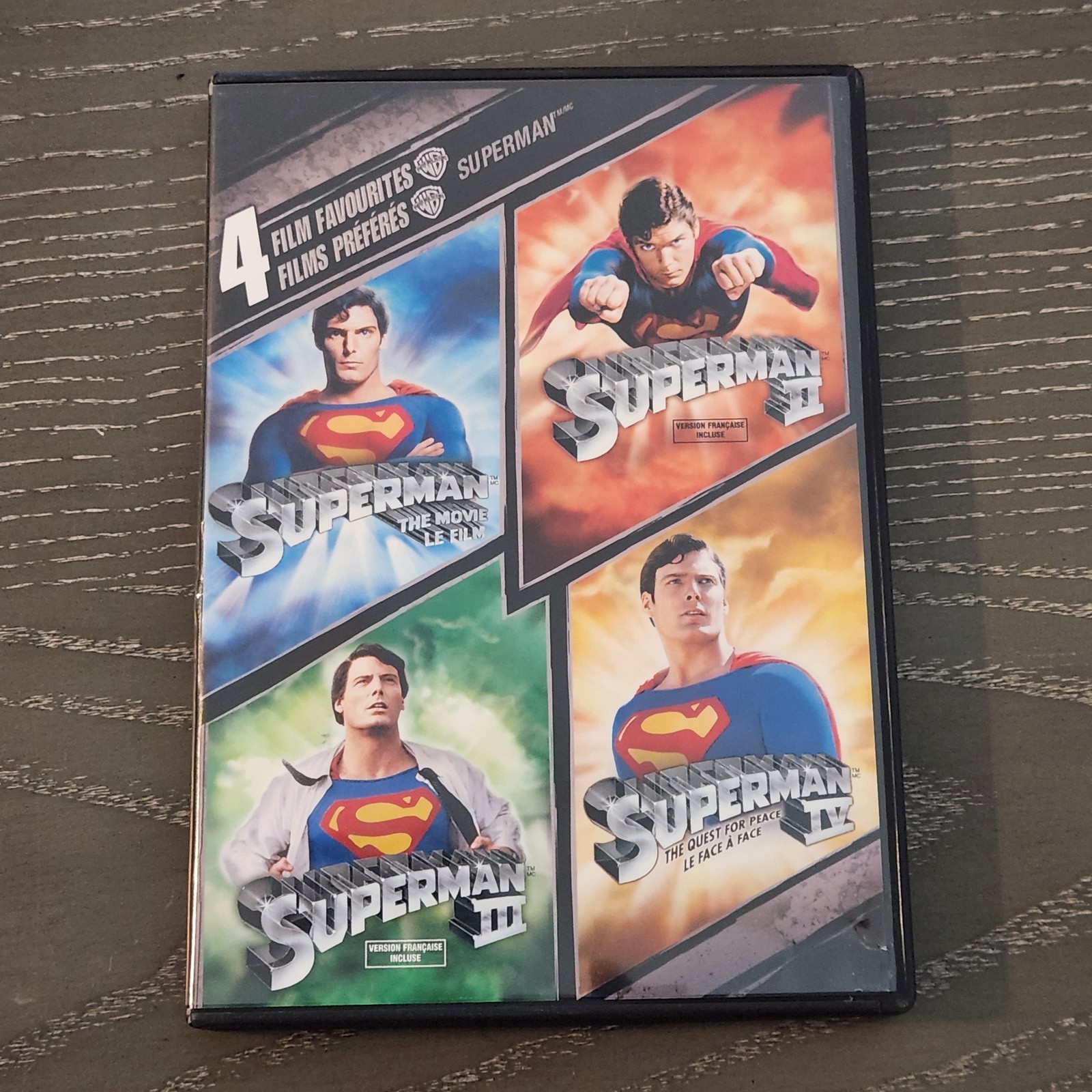 Superman I II III IV (DVD, 4-Film Collection)
