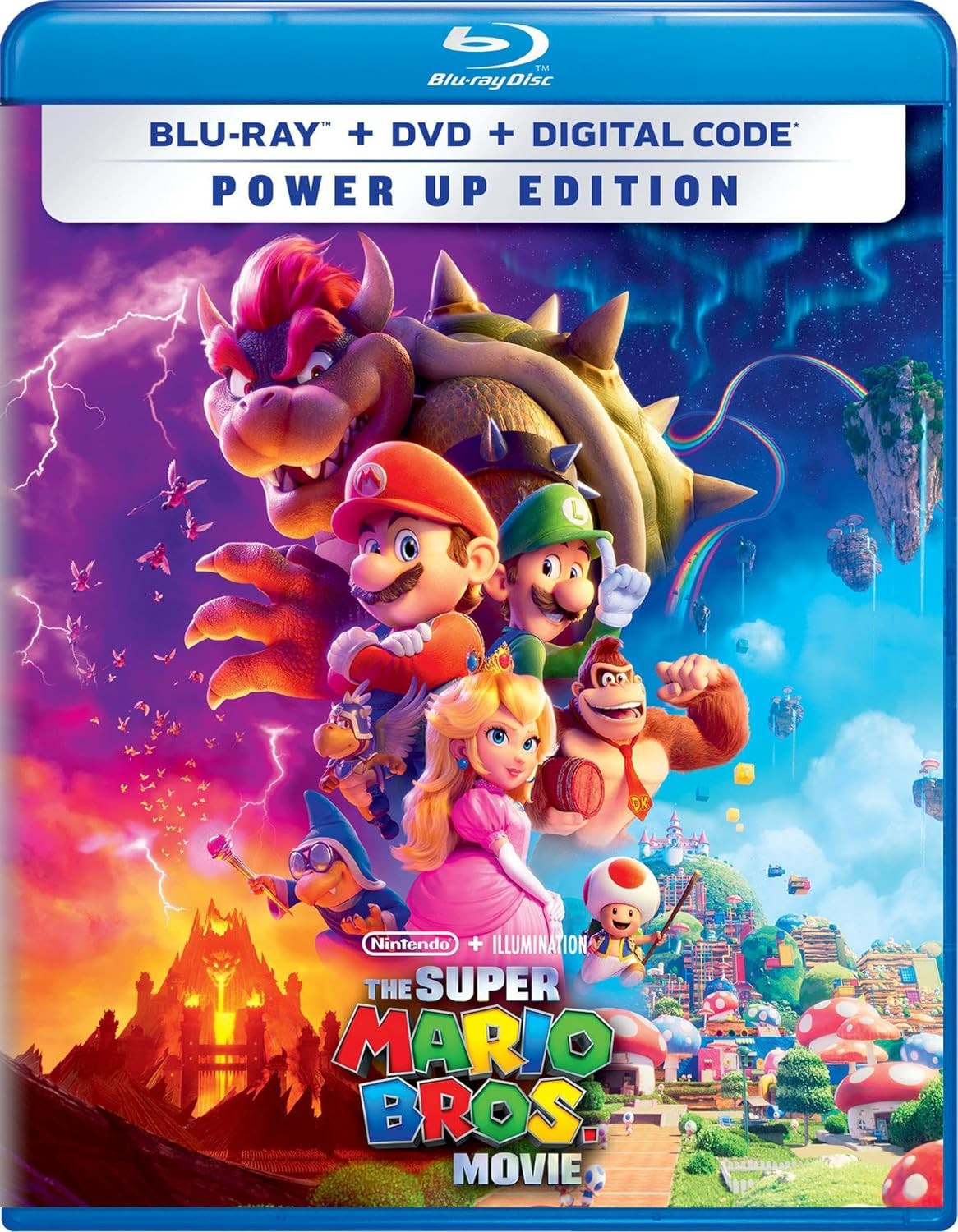 The Super Mario Bros. Movie – Power up Edition Blu-Ray + DVD + Digital