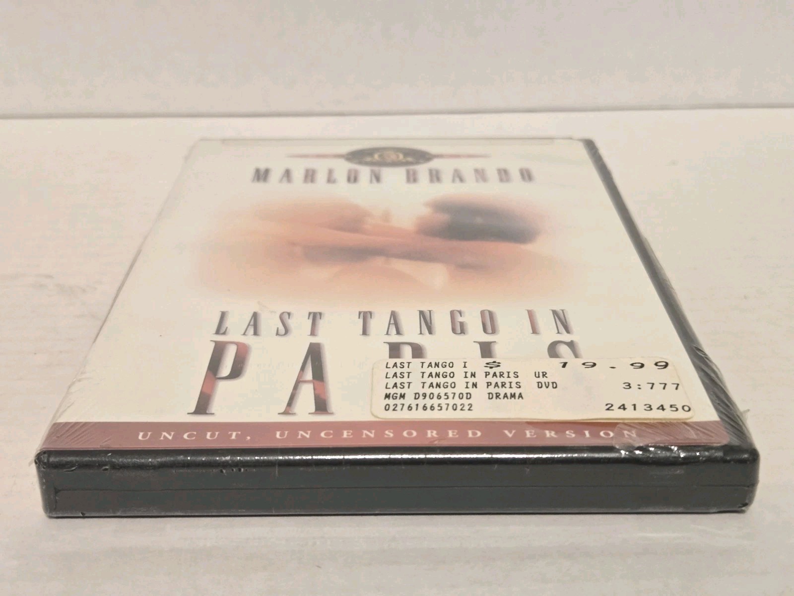 Last Tango in Paris (DVD, 1972, 1998) Marlon Brando Uncut/Uncensored – Brand NEW