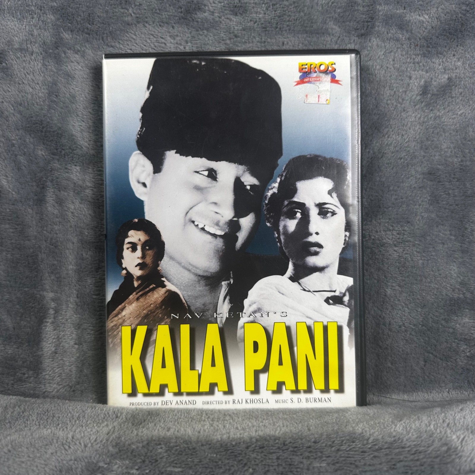 Kala Pani DVD Dev Anand Madhubala Bollywood Movie Eros International DVD-E 291