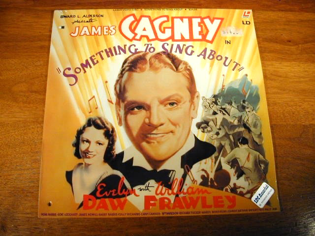 SOMETHING TO SING ABOUT 1937 LASERDISC JAMES CAGNEY