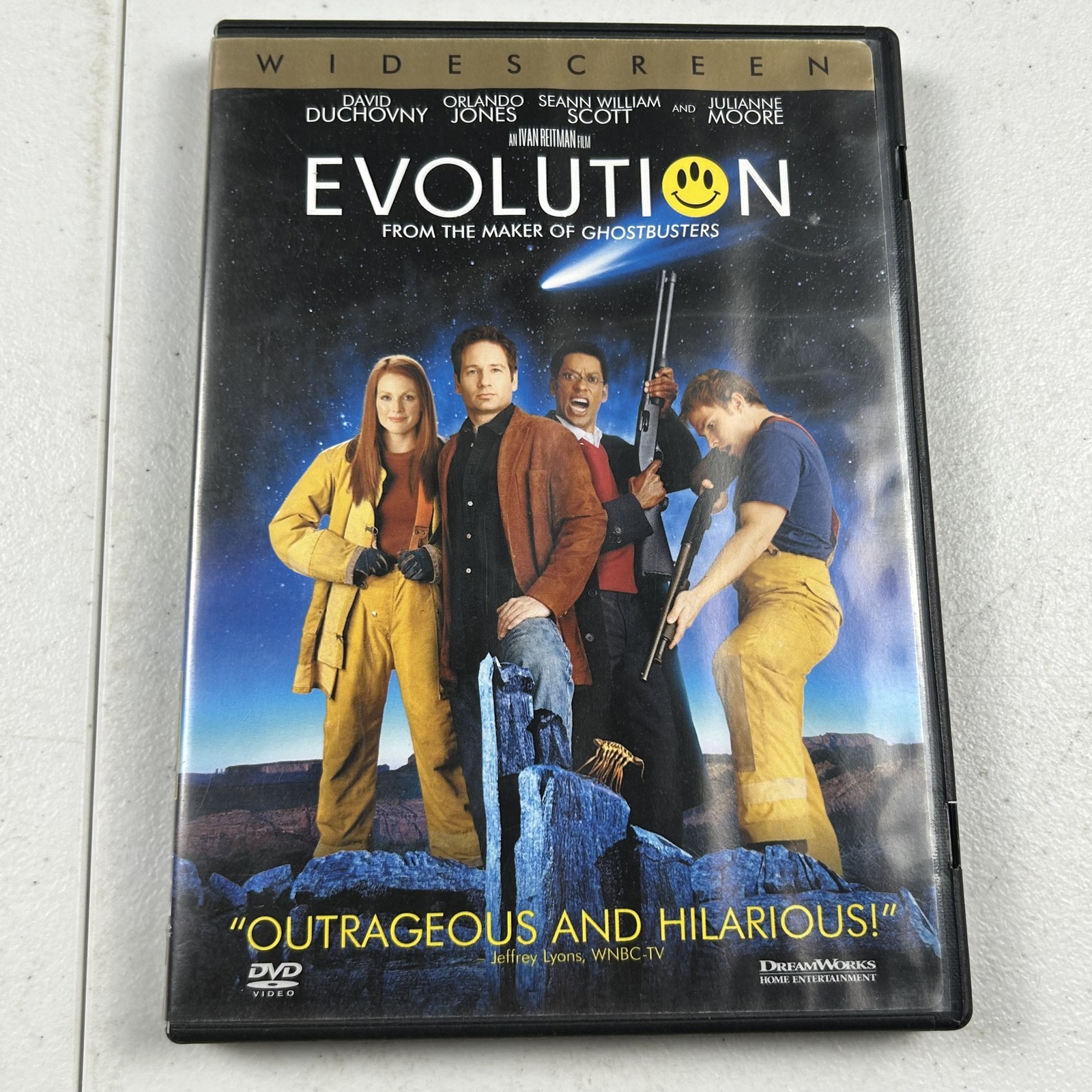 Evolution DVD 2001 Widescreen Ivan Reitman David Duchovny