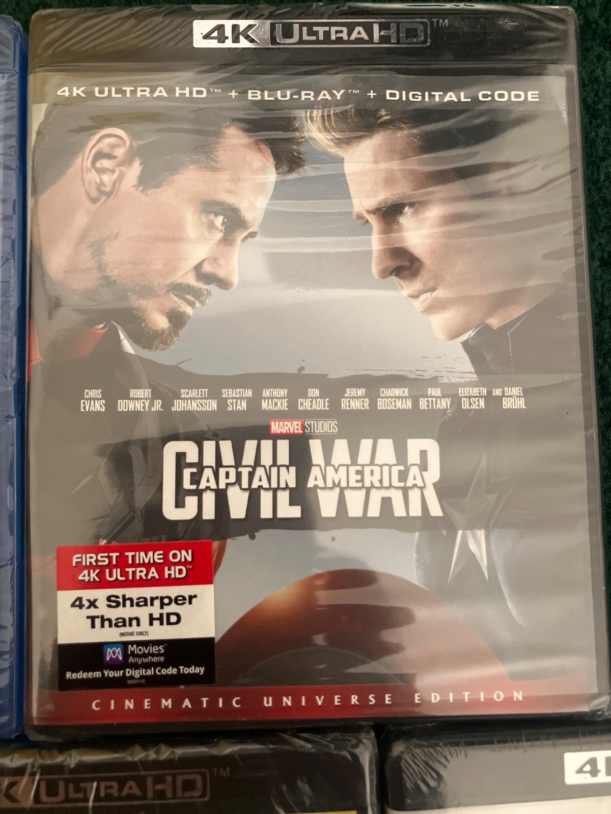 Marvel MCU Avengers 7-Movie Collection 4K Ultra HD Blu-ray MCU Sealed spiderman