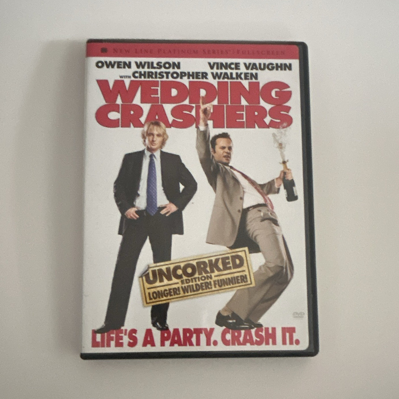 New Line Wedding Crashers DVD R Comedy Dobkin Wilson Vaughn Full Screen