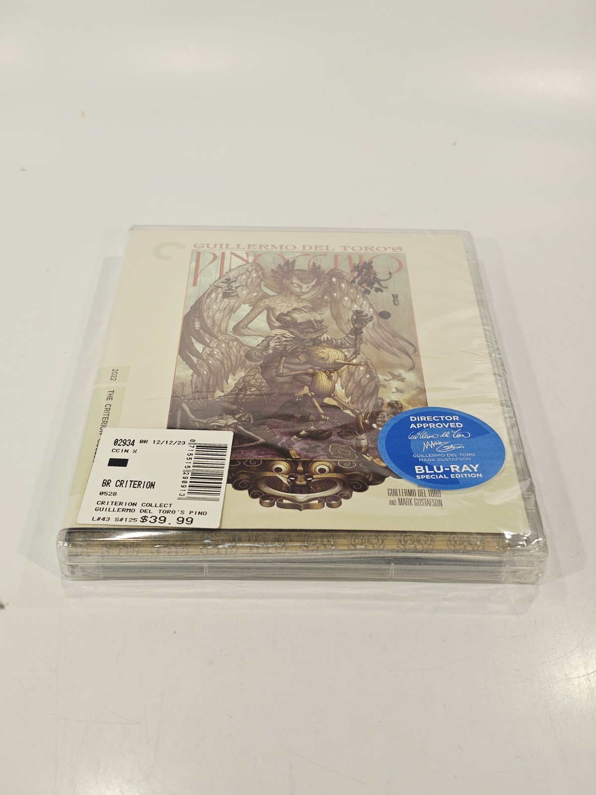 Guillermo Del Toro’s Pinocchio Criterion Collection Blu-ray Special Edition New