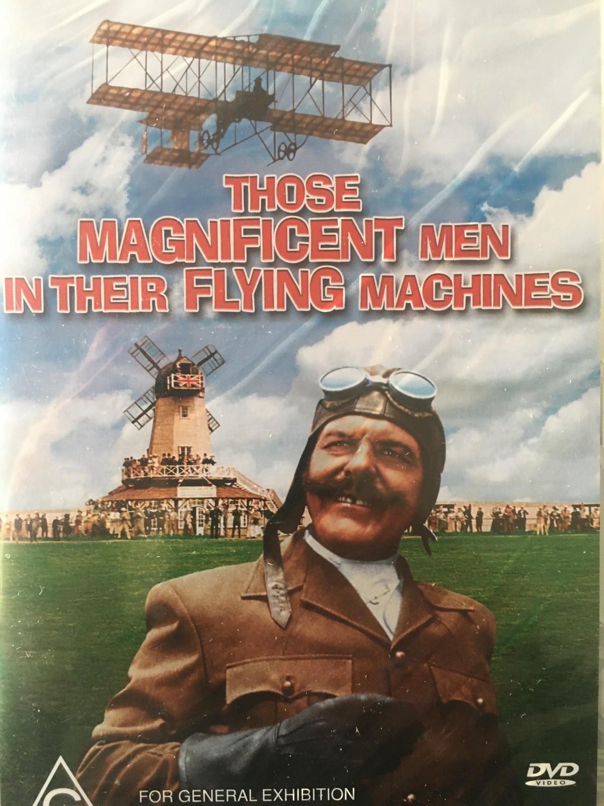 THOSE MAGNIFICENT MEN IN THEIR FLYING MACHINES DVD 1965 Ken Annakin AS NEW!