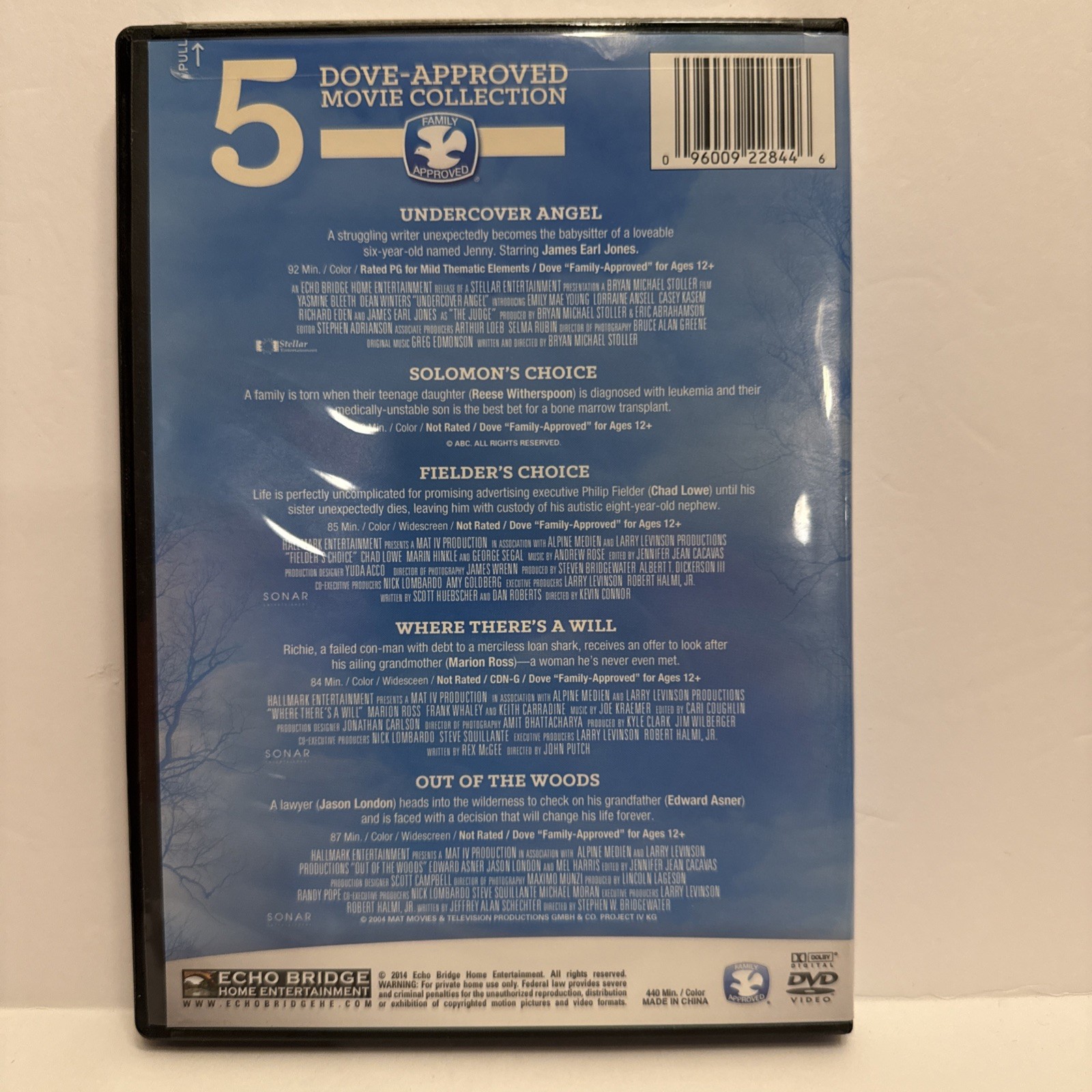 Dove Approved 5-Movie Faith & Family 1 (DVD)