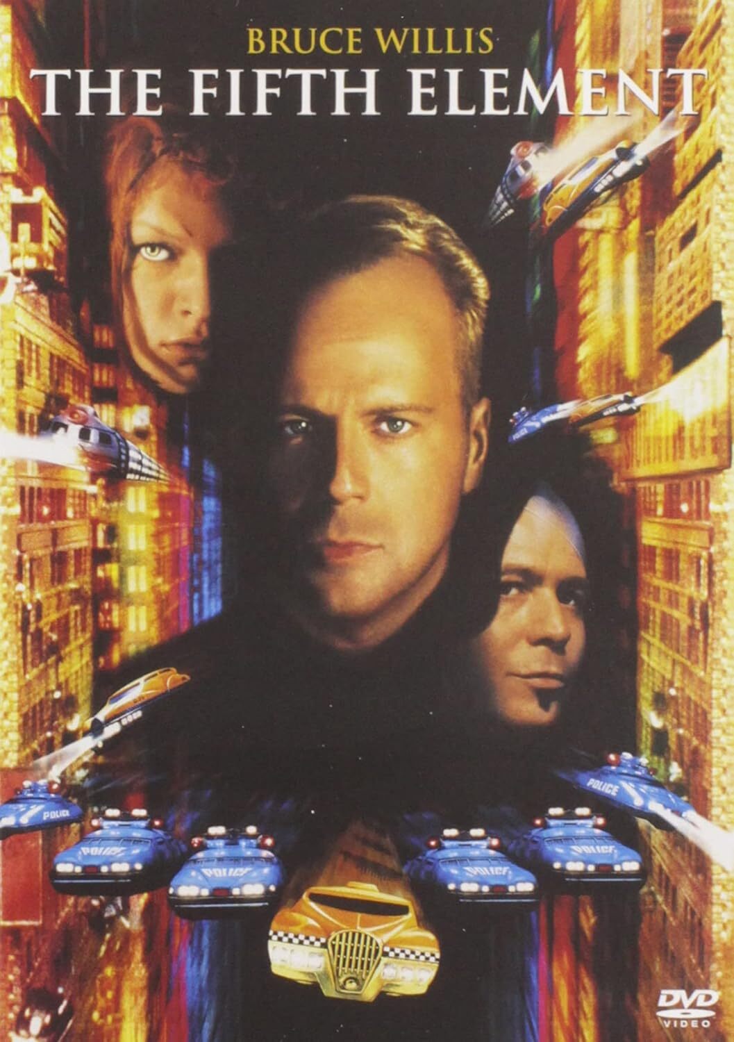 The Fifth Element with Bruce Willis (DVD)- You Can CHOOSE WITH OR WITHOUT A CASE