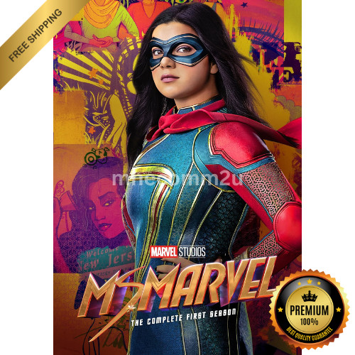 Ms. Marvel TV Series Season 1 2022 DVD Full HD Eng Sub All Region Free Ship-New