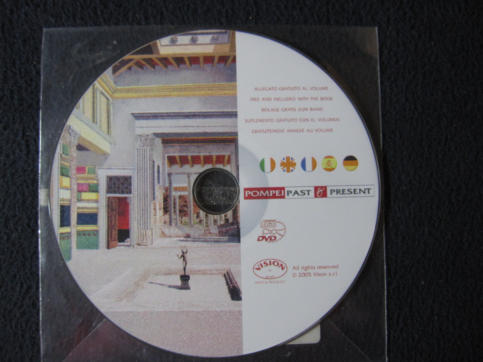 Pompeii and Herculaneum Past and Present [Interactive DVD] (Book Not Included)