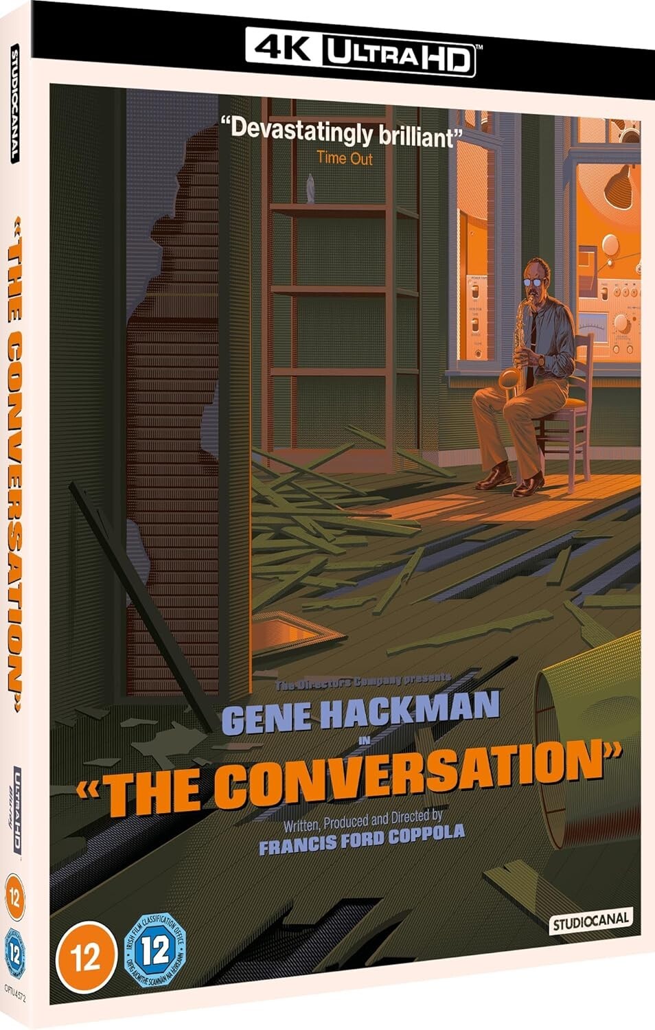 The Conversation (1974) Gene Hackman 4K UHD Blu-Ray NEW (USA Compatible)
