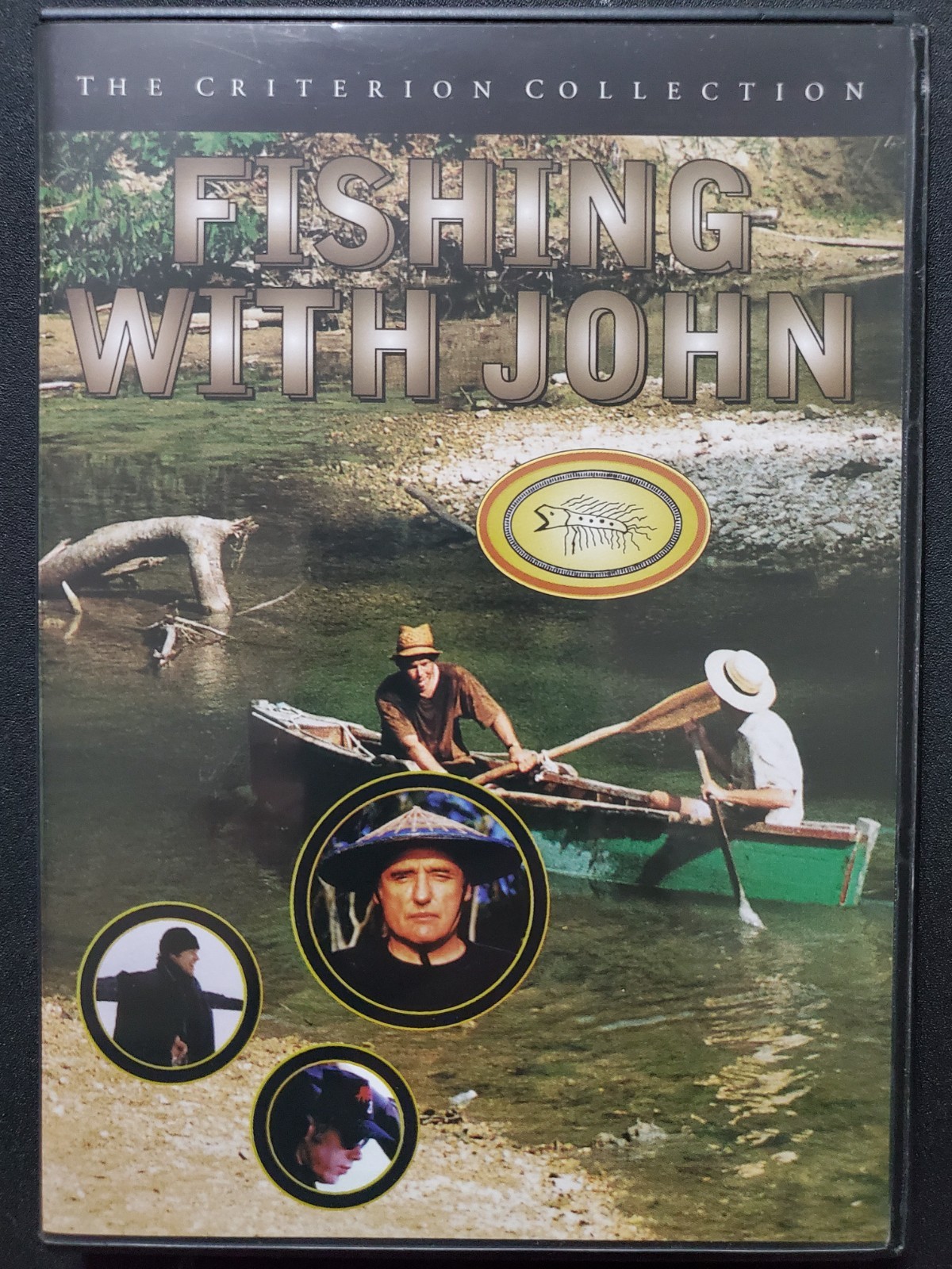 Fishing with John DVD w/ Insert The Criterion Collection Dennis Hopper 1992 OOP