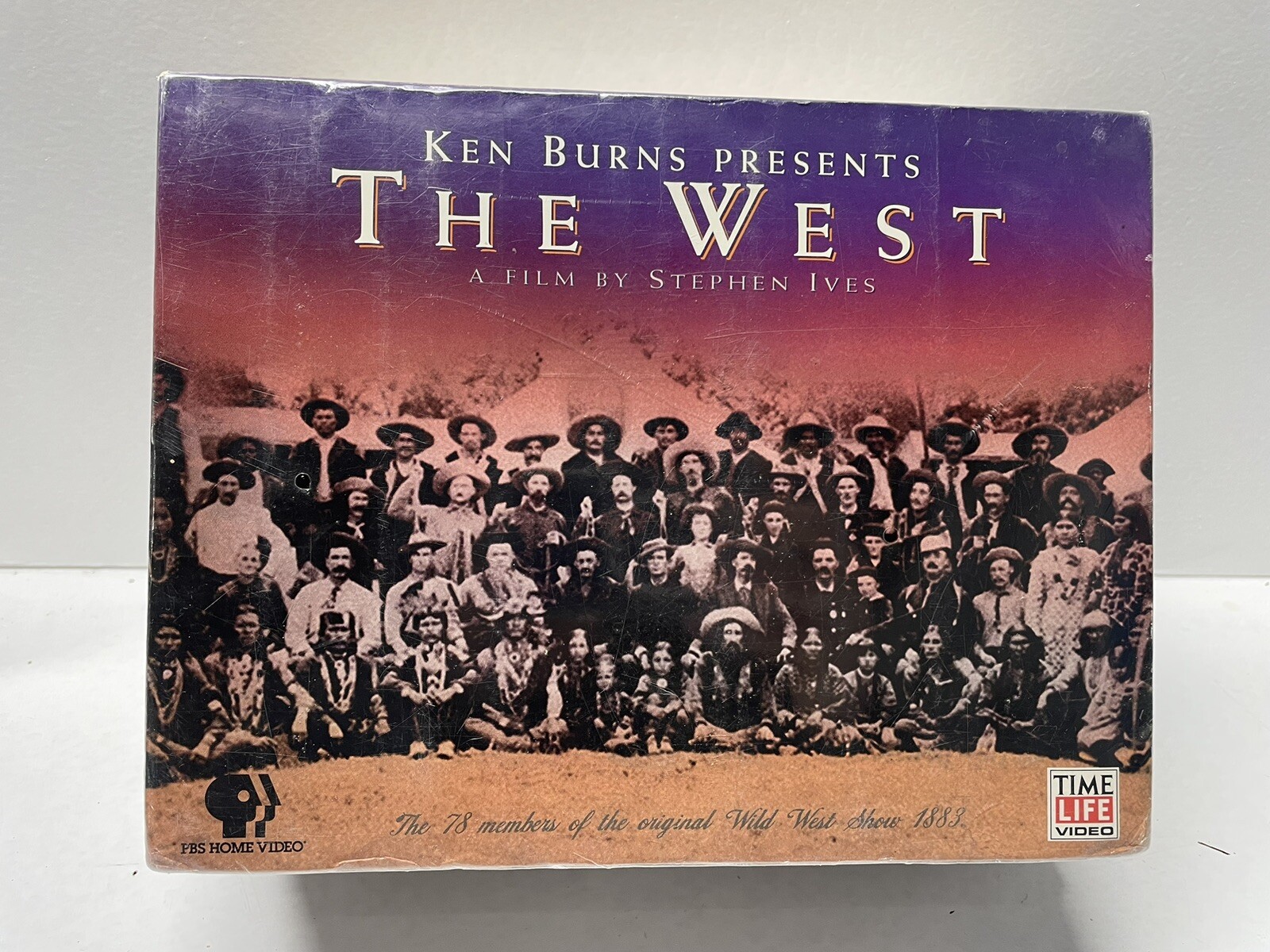 Sealed! Ken Burns Presents-The West: A Film by Stephen Ives VHS,1996, 9-Tape Set