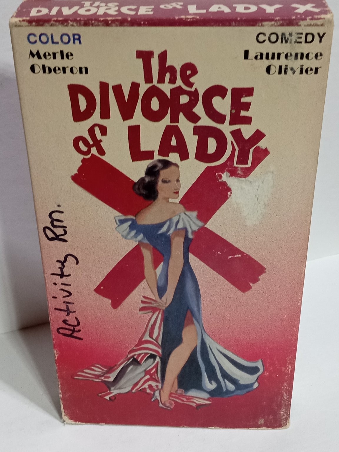 The Divorce of Lady X VHS 1937 Classic Comedy Merle Oberon Laurence Olivier