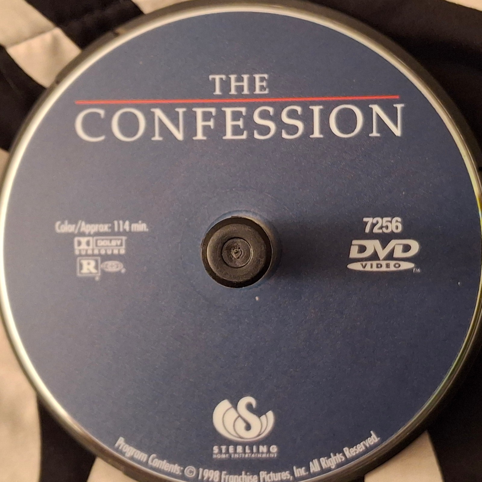 The Confession DVD DISC ONLY Ben Kingsley Alec Baldwin Courtroom Thriller