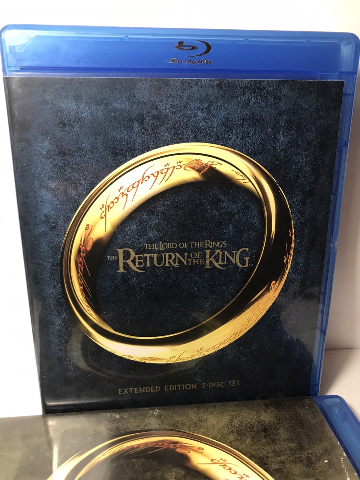 Lord Of The Rings Trilogy Extended Blu Ray Lot 3 Physical Media Rare HTF *READ