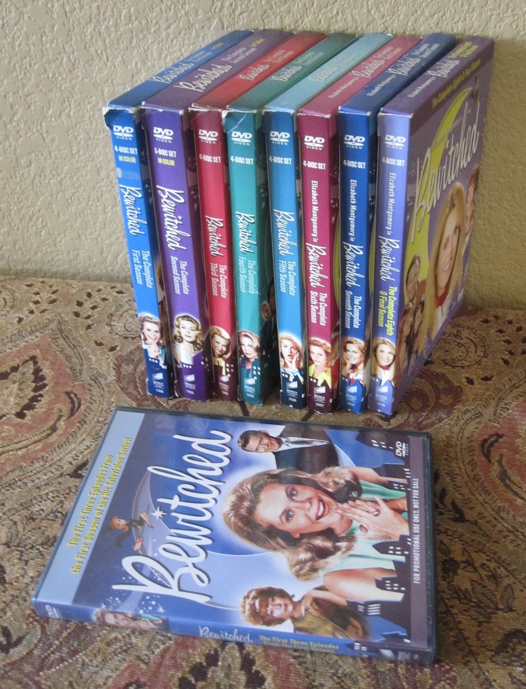 CLASSIC TV BEWITCHED COMPLETE SERIES DVD SET + BONUS DISC EX COND! FREE SHIPPING