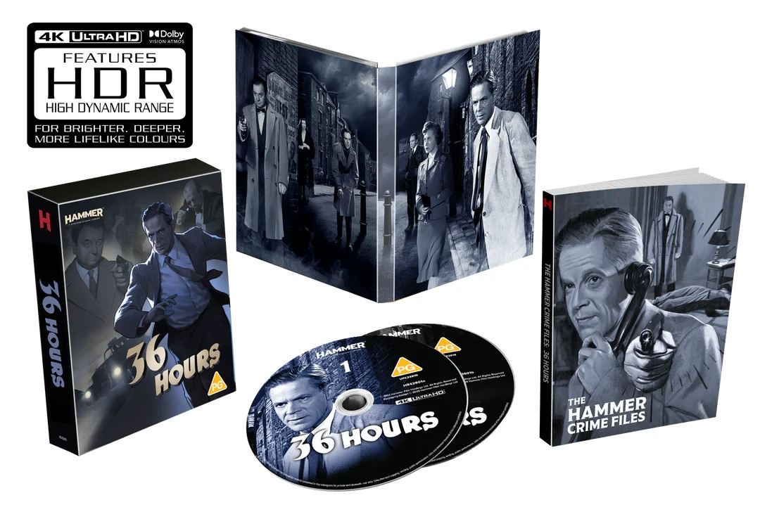 36 Hours (Terror Street) New Hammer 4K Ultra HD Box Set 1963 Dan Duryea