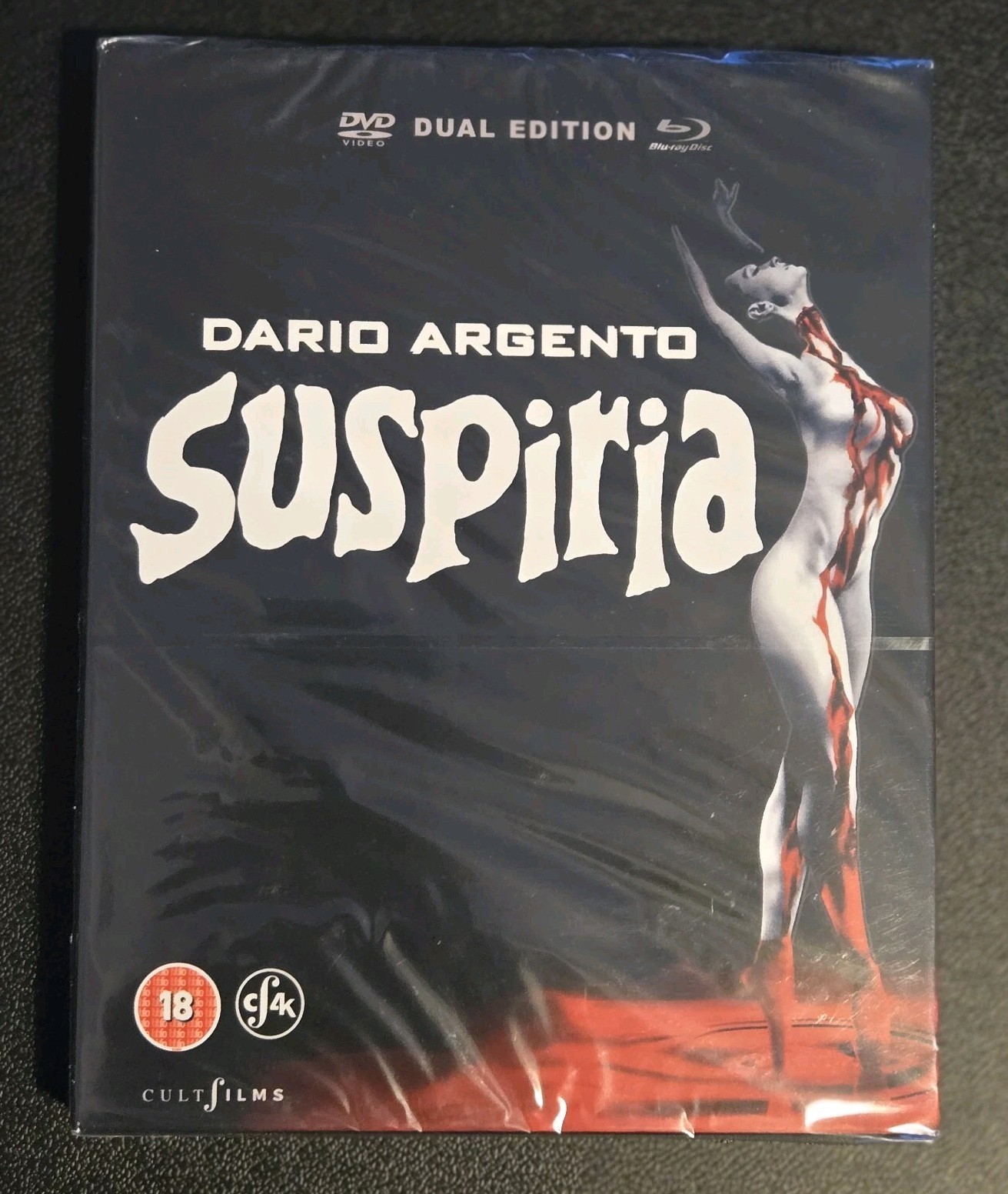 Suspiria (1977) Blu Ray Reg B OOP UK Cult Films Ltd Ed w/Slipcase Dario Argento