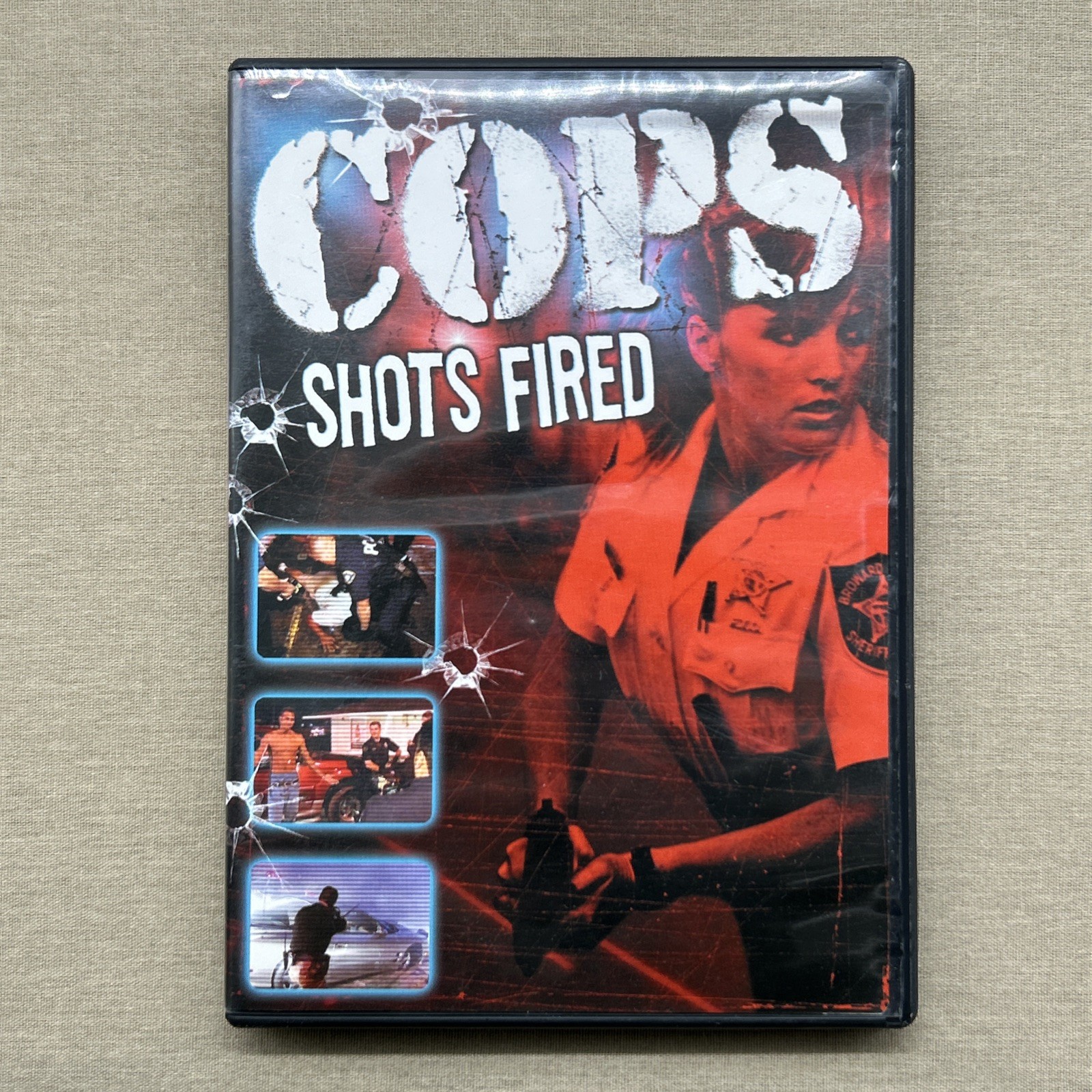 COPS: Shots Fired (DVD 2003) Fox TV Series Police Criminal Confrontation Footage
