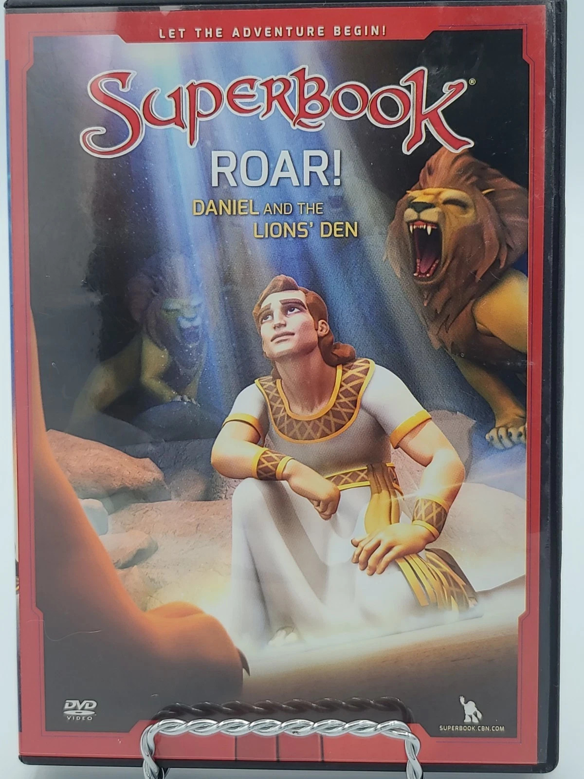 Superbook: Lot of 5 movies Moses, Jesus, Daniel and David.