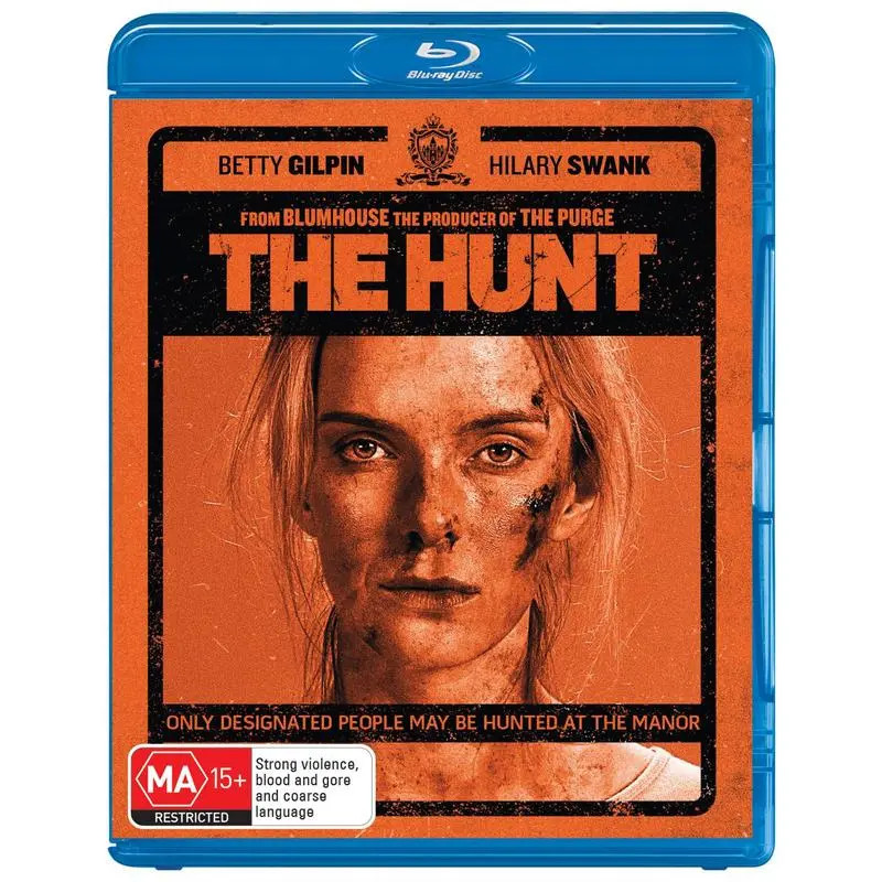 The Hunt Blu-ray | Betty Gilpin, Hilary Swank | Region Free