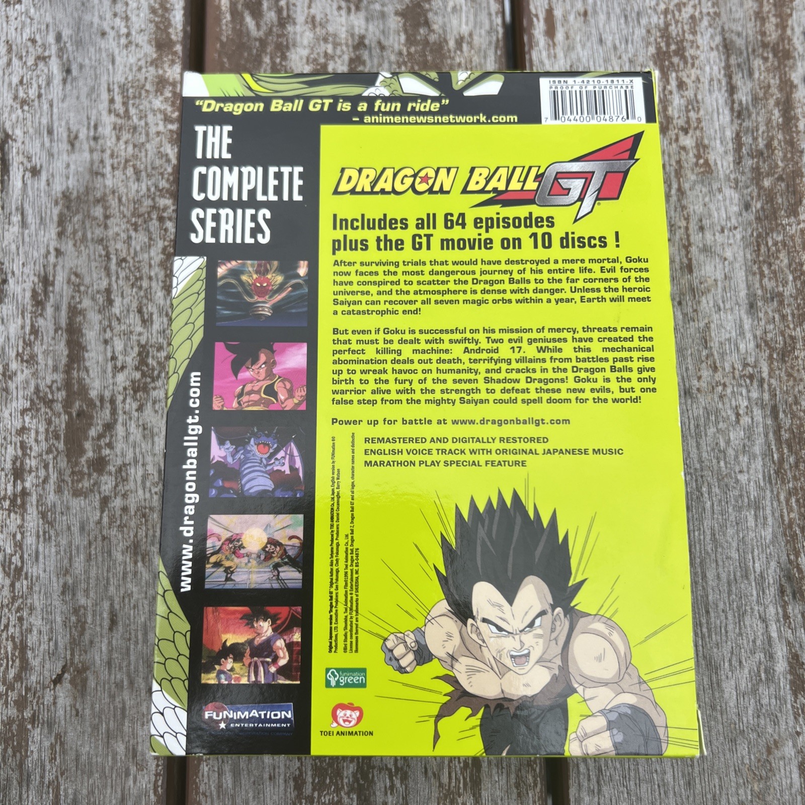 Dragon Ball Gt: Complete Series (DVD) Seasons 1 & 2 Anime Funimation