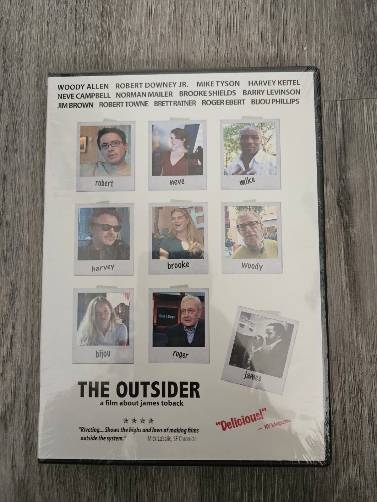 The Outsider a film by James Toback – DVD (Brand New) Very Rare (NTSC Verison)