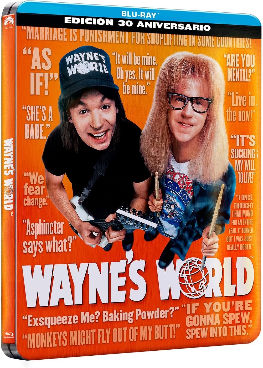 Wayne’s World ¡qué desparrame! (Steelbook) – BD [Blu-ray]