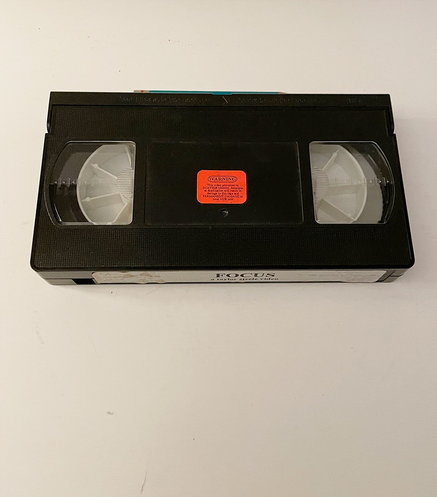 Focus Taylor Steele Surfing VHS Tape 1994 Poor Specimen No Box Cover-Tested